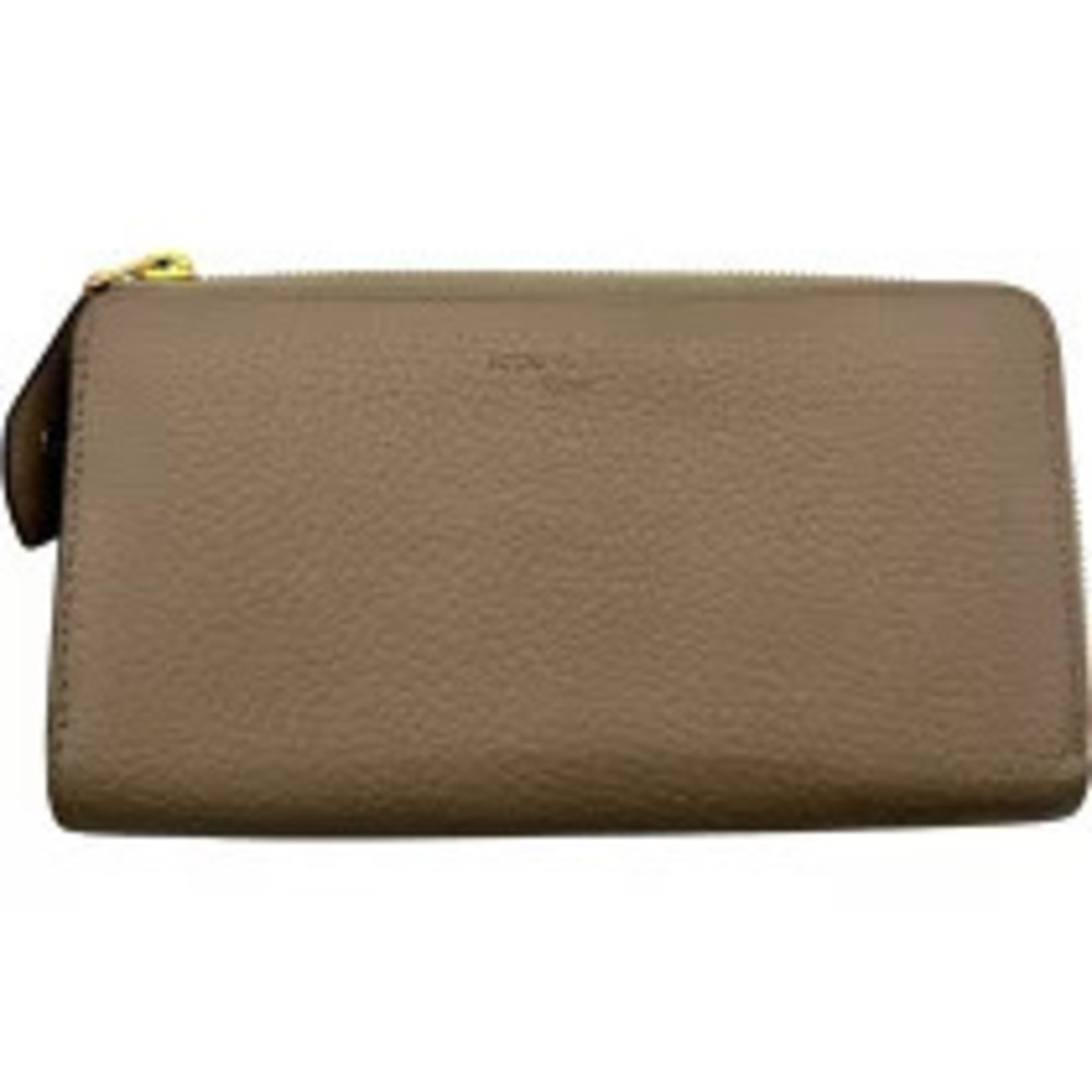 Louis Vuitton Portefeuille Comet White Taurillon Leather Long Wallet